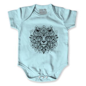 Baby Jumper Premium - Seni Abstrak Gambar Harimau