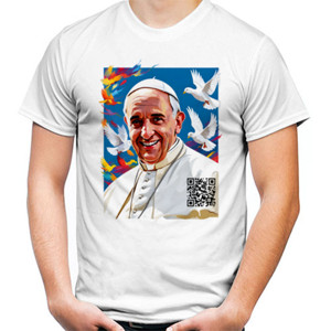Kaos Pria POPE FRANCIS 002