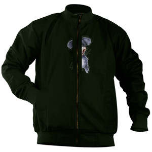 Jaket Bomber Grey Poodle