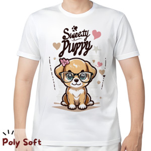 Kaos Tampilan Pintar dari Si Puppy Lucu!