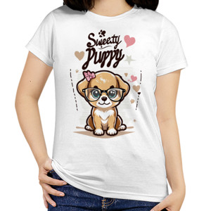 Kaos Tampilan Pintar dari Si Puppy Lucu!