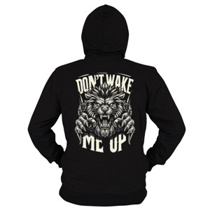 Hoodie Zipper Dont wake me