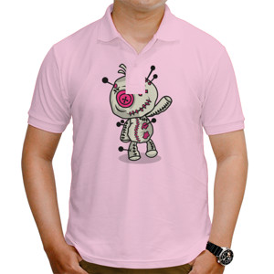 Kaos Polo Kaos V-Neck Wanita Voodoo Token