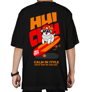 Kaos Oversize Kaos qnu huiciih