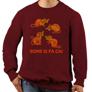 Jaket Sweater Gong Xi Fa Cai