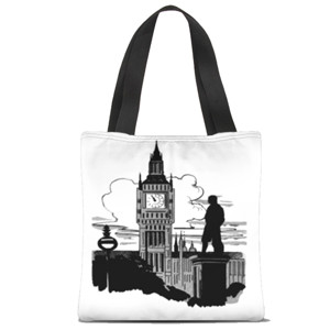 Tas Tote Fullprint London