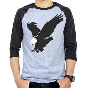 Kaos Raglan Elang