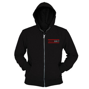 Hoodie Zipper IndoBrit