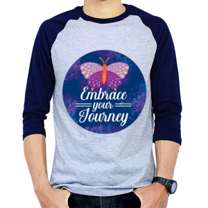 Kaos Raglan Embrace your Journey