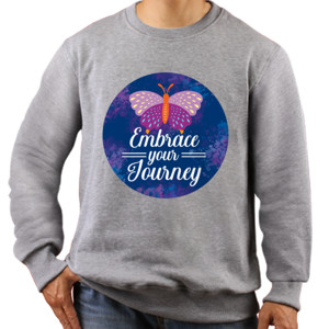 Jaket Sweater Embrace your Journey