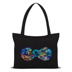 Tas Tote Tas Tote Canvas Landscape - Little Mermaid