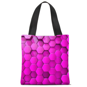 Tas Tote Fullprint 3D