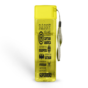 Botol Daddy Superhero Quote