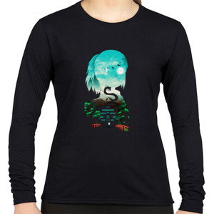 Kaos Siluet Sen Spirited Away