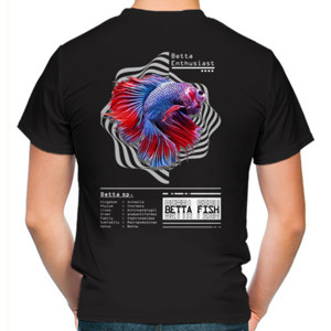 Kaos Kaos Betta FIsh Cupang