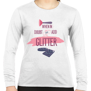 Kaos Glitter Brush