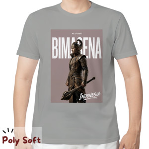 Kaos kaos bima sena, baju bima sena, kaos wayang, kaos 