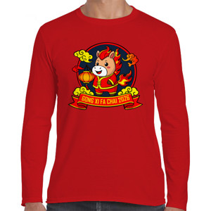 Kaos Cute Fire Horse Lunar New Year