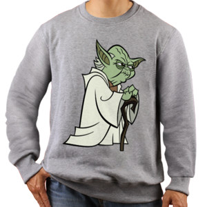 Jaket Sweater Guru Yoda