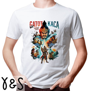 Kaos arjuna, pandawa, wayang kulit, seni budaya, kearif