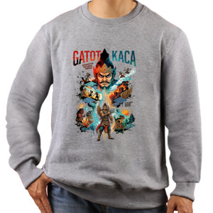 Jaket Sweater arjuna, pandawa, wayang kulit, seni budaya, kearif