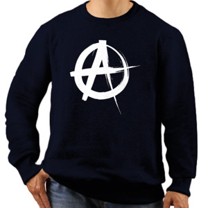 Jaket Sweater Anarchy Sign