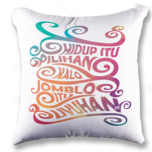 Bantal coolztuffs bantal sunda typography 01