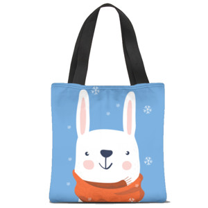 Tas Tote Fullprint Kelinciku