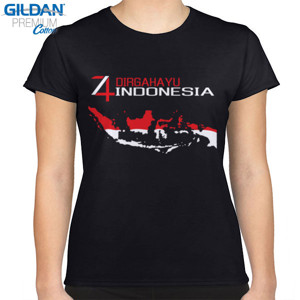 Kaos Design edisi kemerdekaan 74 Indonesia