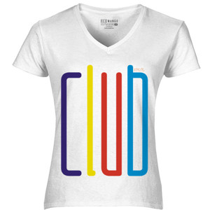Kaos CLUB TYPOGRAPHY 23
