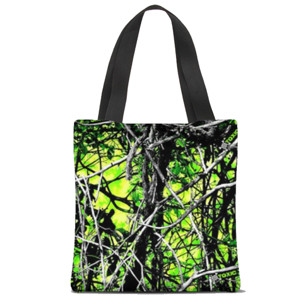 Tas Tote Fullprint Camo Toxic