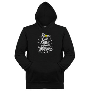 Jaket Hoodie Tipografi Stop Cant Shine