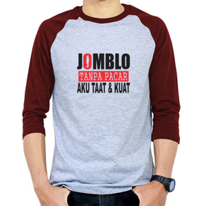 Kaos Raglan Jomblo Soleh 04