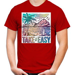 Kaos Take It Easy T Shirt - Kaos Wanita Desain Elegan