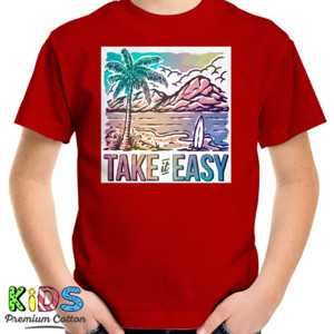 Kaos Take It Easy T Shirt - Kaos Wanita Desain Elegan