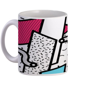 Mug Neo memphis background 12