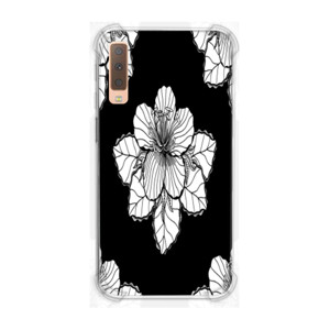 Casing HP Black and white flowers