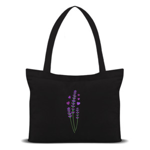 Tas Tote lavender and sunflower