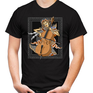 Kaos wayang melody 2 black