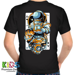 Kaos HOODIE MOTIF KARTU ASTRONUT 3D