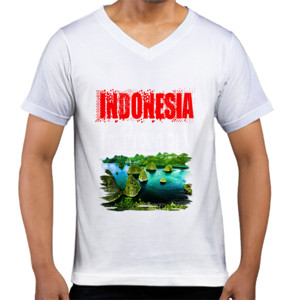 Kaos  IndonesiaImProudofU-Papua