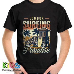 Kaos Lombok Surfing Paradise
