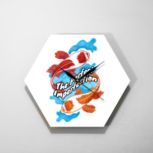 Jam Dinding Evesomnia Concept - The Perfect Imperfection Jam