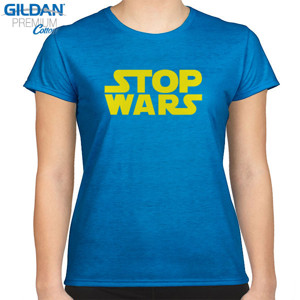 Kaos Wanita Stop Wars