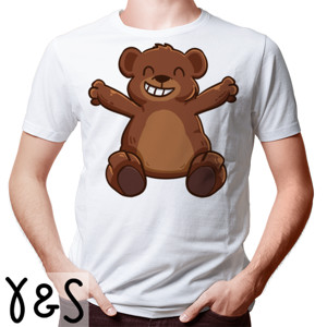 Kaos a cute brown bear