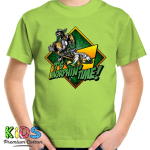 Kaos Kaos Anak Power Rangers Green Ranger
