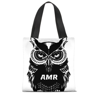 Tas Tote Fullprint bird MAR