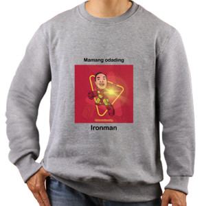 Jaket Sweater Mamang odading+ironman