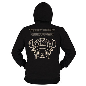 Hoodie Zipper KAOS TONY TONY CHOPPER EDISI ONE PIECE 