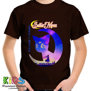 Kaos Luna & Usagi at the purple sky